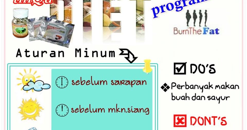 tinQu Online Shop Program Diet dengan serba daun  tin