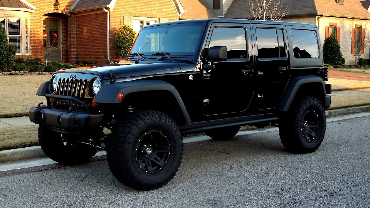 White And Black Jeep