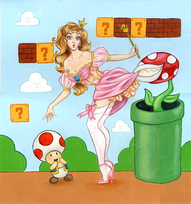 princess peach and daisy. princess peach and daisy