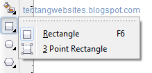 Fungsi-fungsi toolbox pada corelDraw lengkap rectangle pada toolbox corelDraw