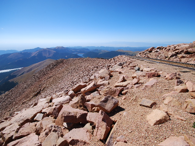 this is another great way to get to the top of Pikes Peak