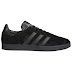 Sepatu Sneakers Adidas Gazelle Trainers Core Black Core Black Core Black 136716214