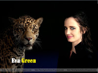 computer wallpaper, eva green, 5221, eva green with jaguar, black dress with killer smile