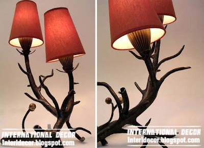 amazing lamp twig design, unique creative lamps
