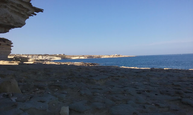 Cliffs Malta nature sea sky