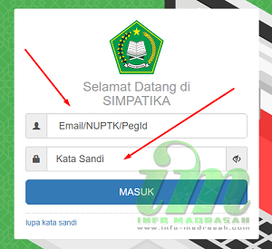 Cara Login PTK di Simpatika yang Benar