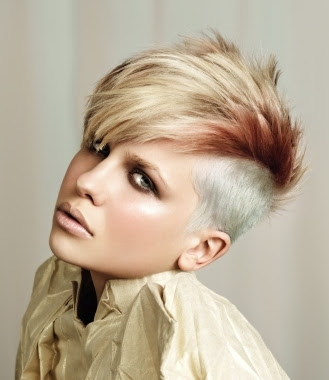 Give your londe locks edge brown hair with blonde chunks. Give your londe locks edge