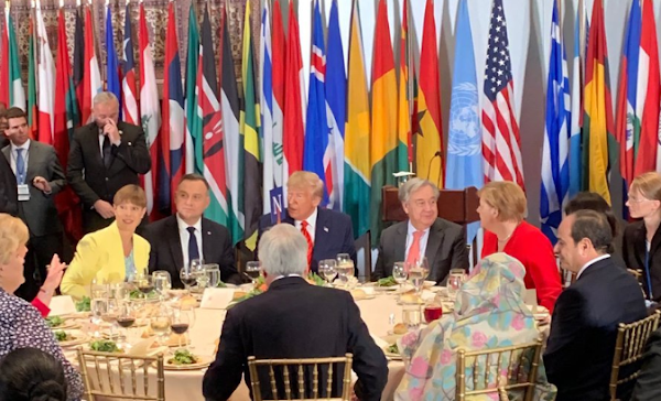 Επεισόδιο στον ΟΗΕ: Ο Ερντογάν έφυγε από το επίσημο γεύμα μόλις είδε τον Τραμπ μαζί με τον Σίσι