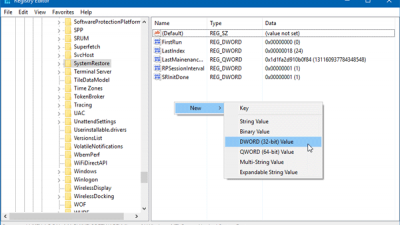 Windows 10/8/7'de Otomatik Sistem Geri Yükleme Noktası Oluşturma