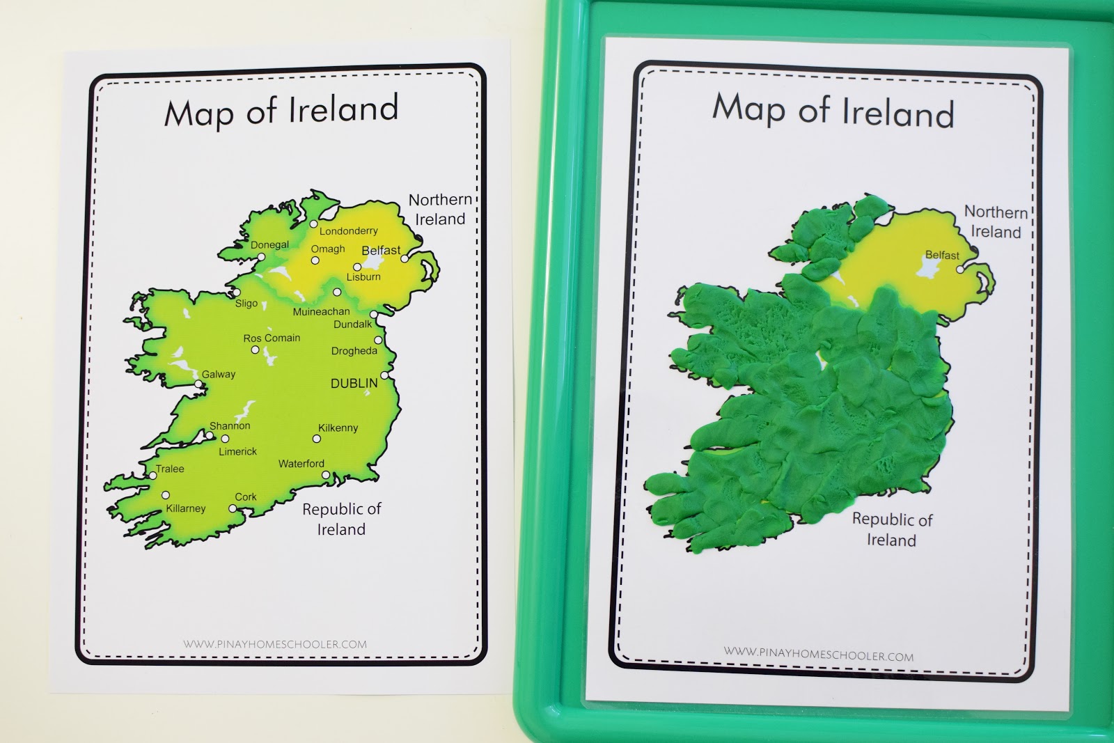 Ireland Country Study: Maps