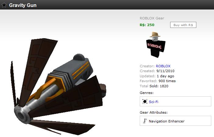 Roblox Gear Wiki - all gear allowed roblox