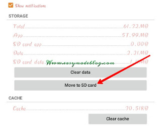 move files to SD card