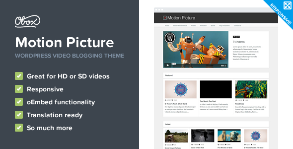 video website theme