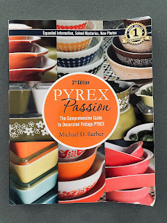 The book Pyrex Passion on a counter