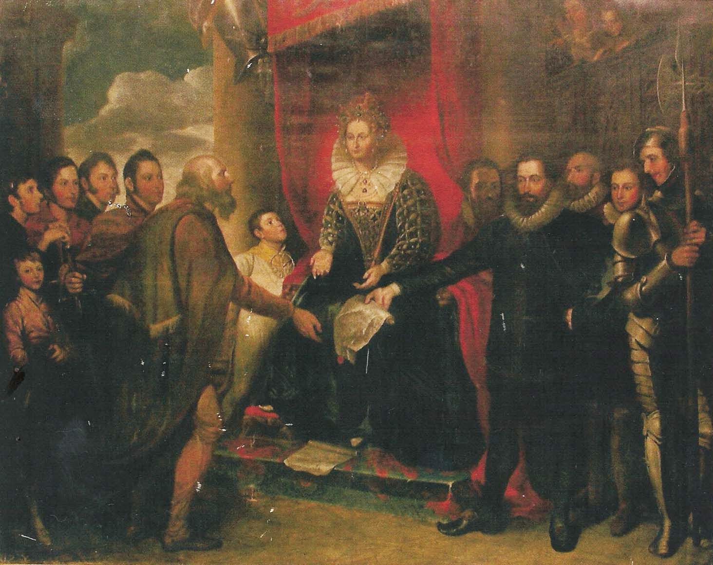 Christopher Pack. Queen Elizabeth in the Act of Kilcoursey in Kings County to Huber Foxe.