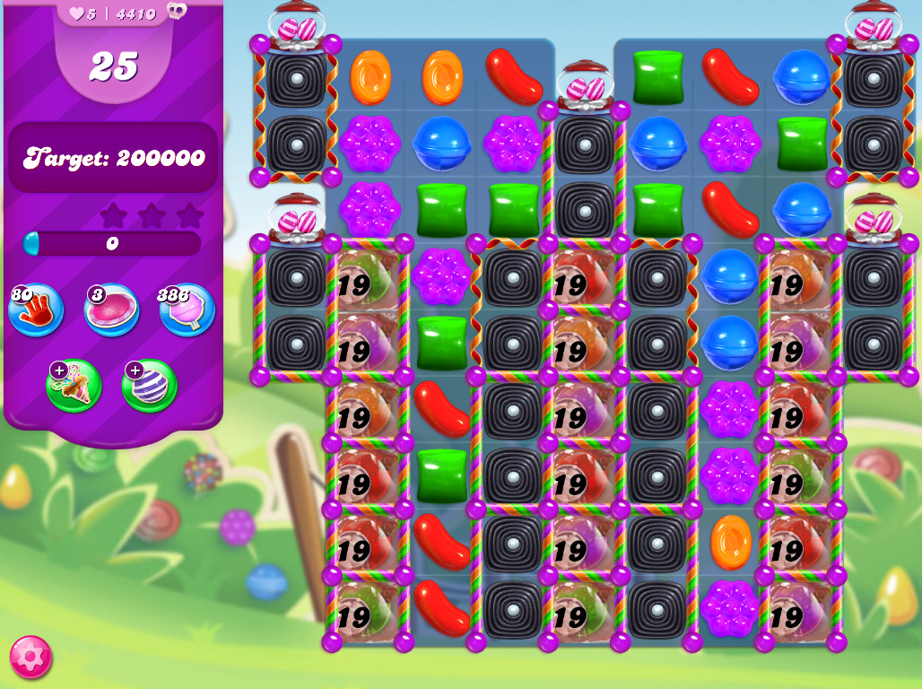 Candy Crush Saga level 4410