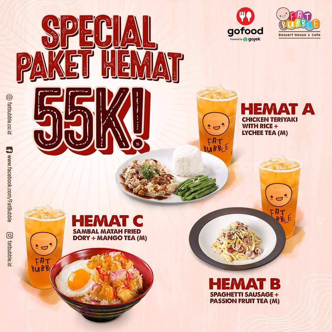 Promo Fat Bubble Terbaru – Spesial Paket Hemat harga Rp 55.000