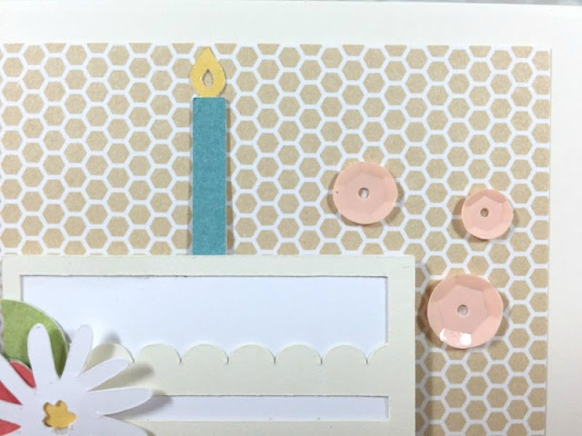 Cricut Artistry Birthday Cake card