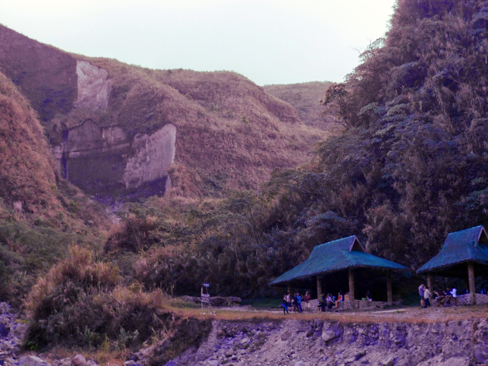 trekking Mount Pinatubo