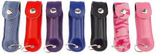 18% Pepper spray colors with key ring