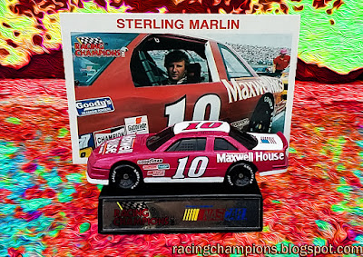 Sterling Marlin #10 Maxwell House Racing Champions 1/64 NASCAR diecast blog BGN Busch