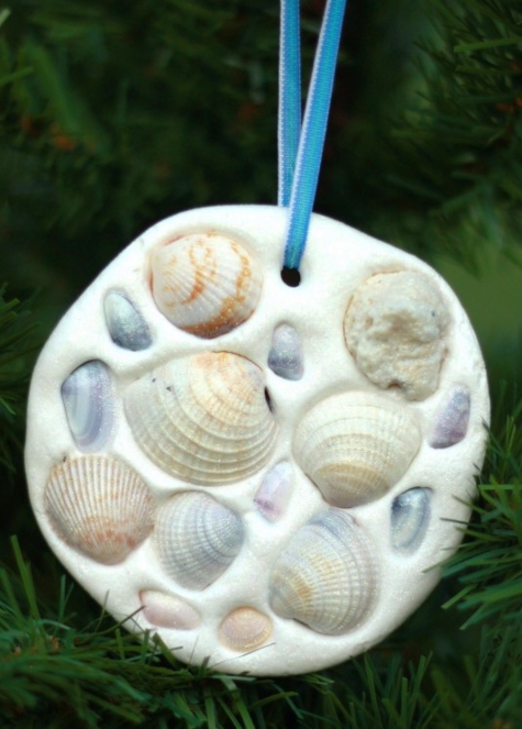 Shell Mosaic Ornament