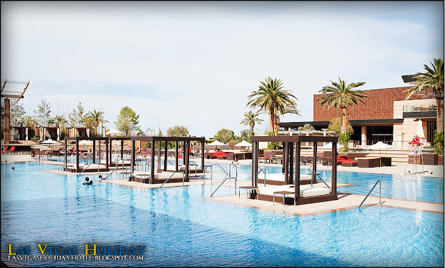 The Villaggio Del Sole Pool at the M Resort Spa & Casino-4