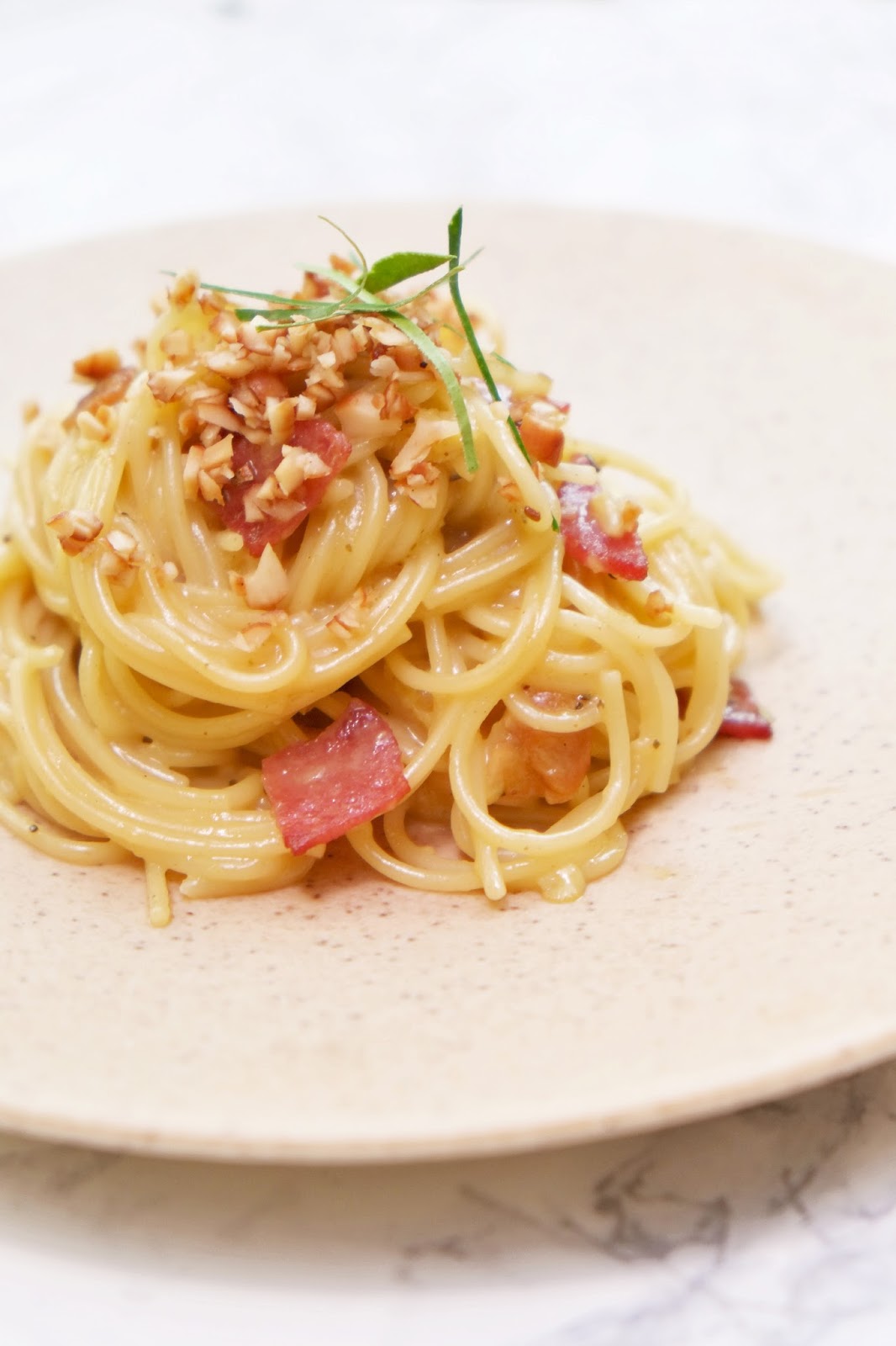 Resep Spaghetti Carbonara Bacon - Pewarna k