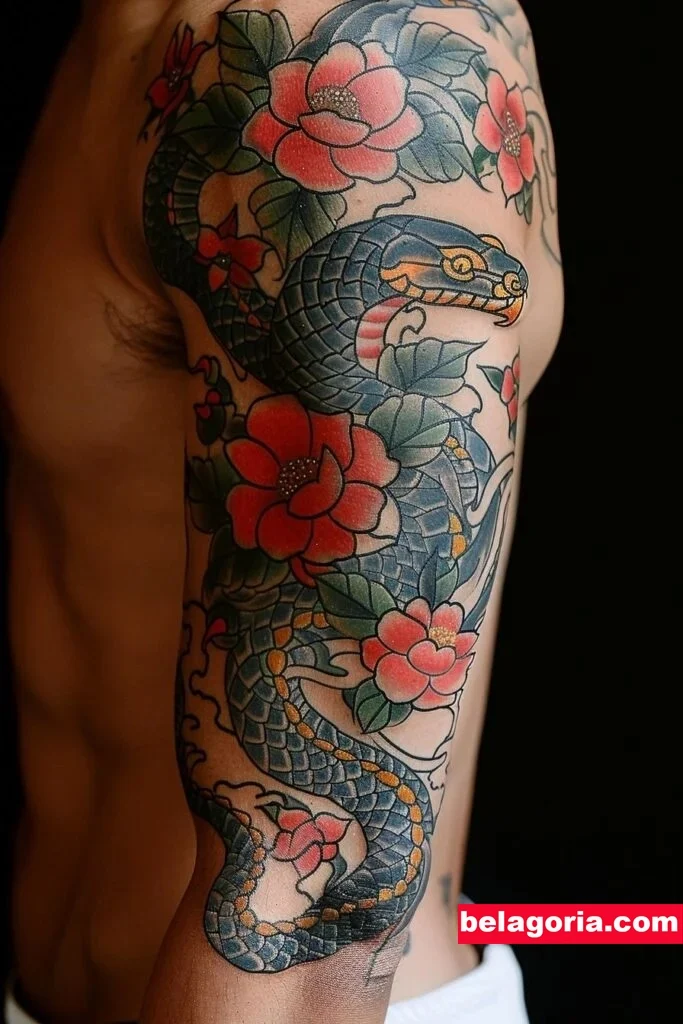 Tatuajes de serpientes para hombres