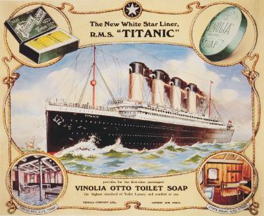 Soapy Titanic Vintage Postcards