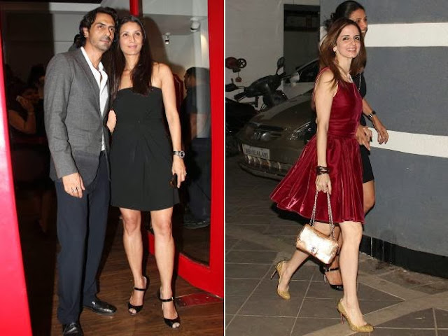 Arjun Rampal, Mehr Jessia, Sussanne Roshan at Launch of Sussanne Roshan’s store