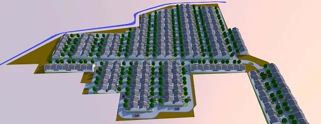 3d model site plan