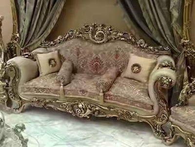 model sofa klasik untuk ruang keluarga