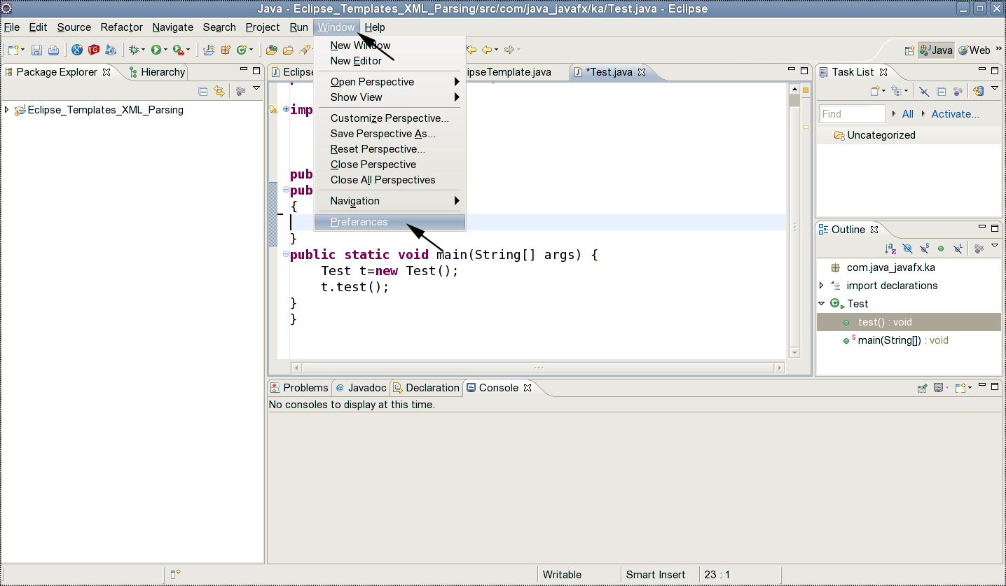 Jcafe.info: Java XML XPath - Eclipse Templates - Ready to use