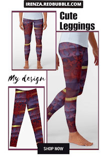 Red mandala pattern design Leggings.