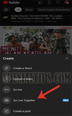 Cara Melakukan Live Bersama Di YouTube