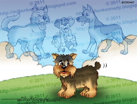 lobo e outras raças de cachorros Milton Kennedy