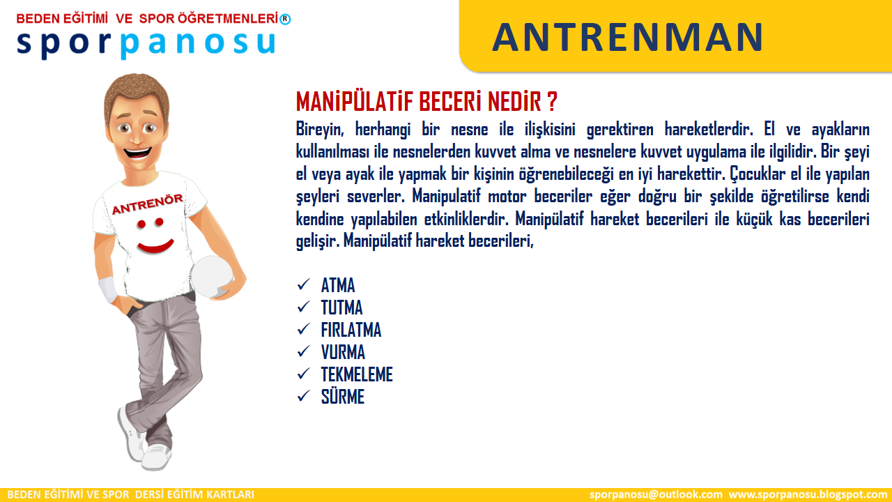 MANİPÜLATİF BECERİ NEDİR?
