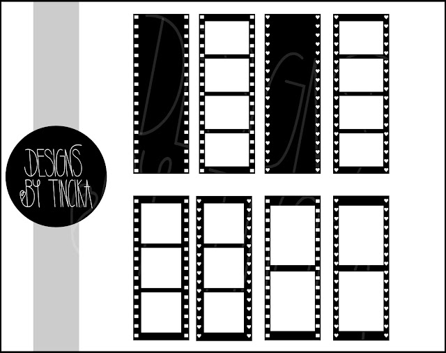 film strip frames