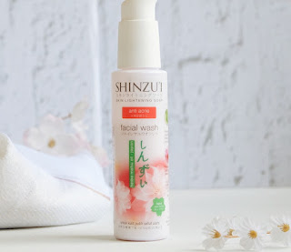 Pengalaman Menggunakan Shinzui Skin Lightening Facial Wash Anti Acne