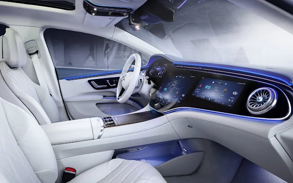 Mercedes-Benz EQS: o Classe S elétrico tem o interior revelado