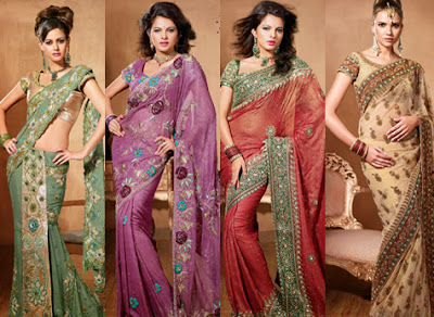 bridal wear sarees