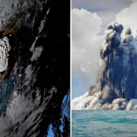 'Menggoncang' dunia sebanyak 2 kali, wap air letusan gunung berapi Tonga boleh isi 58,000 kolam renang Olimpik