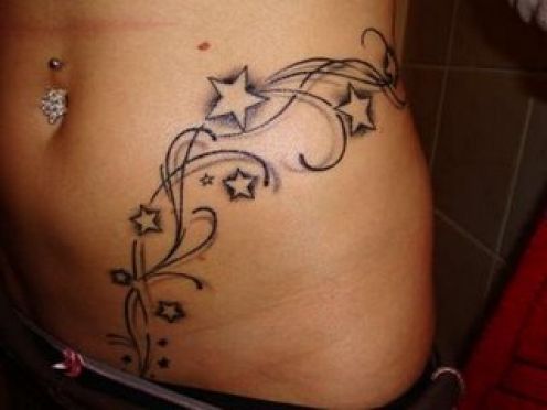 Rib Tattoos For Girls 2011