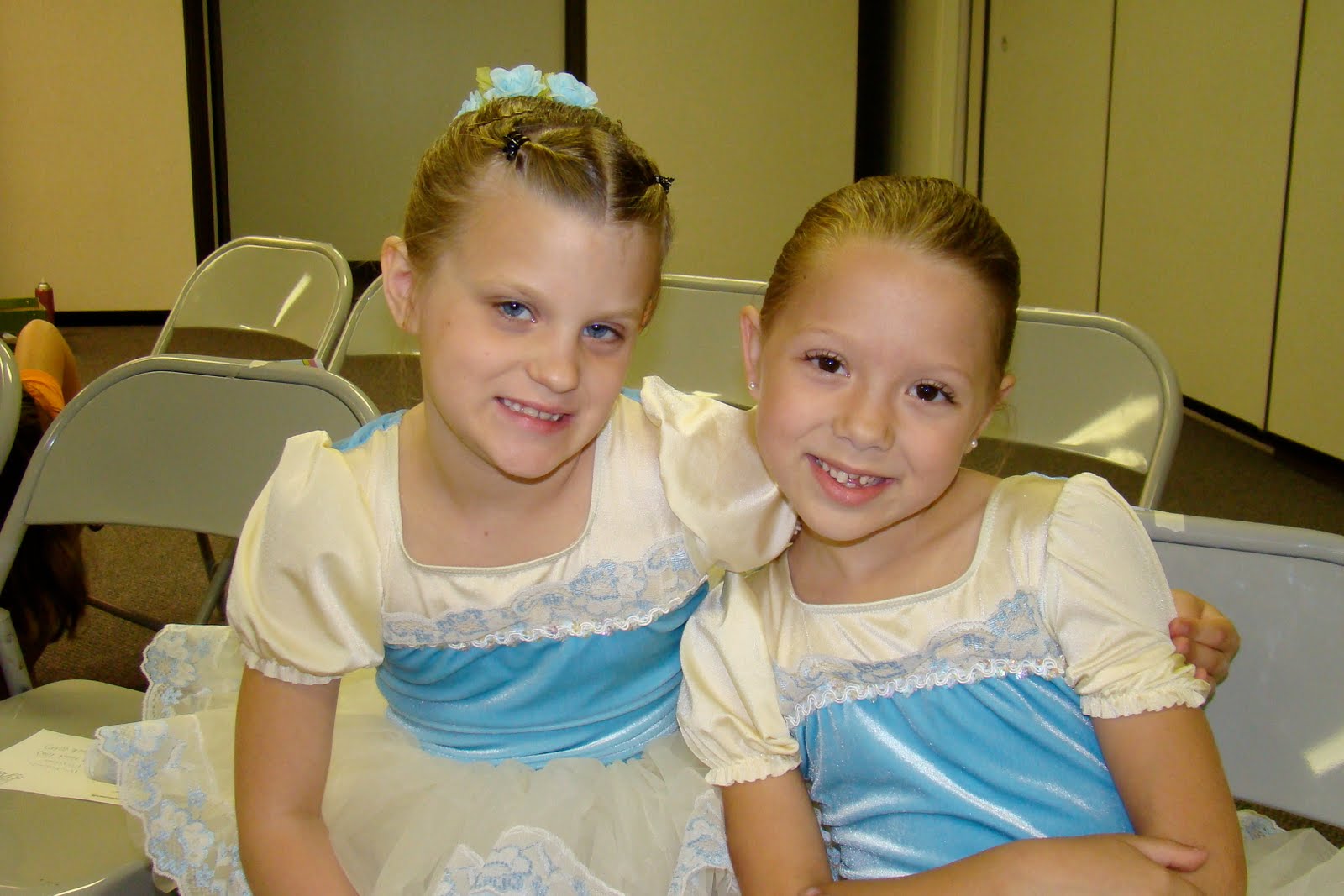 images of Ally And Hannah Cheesing For The Camera