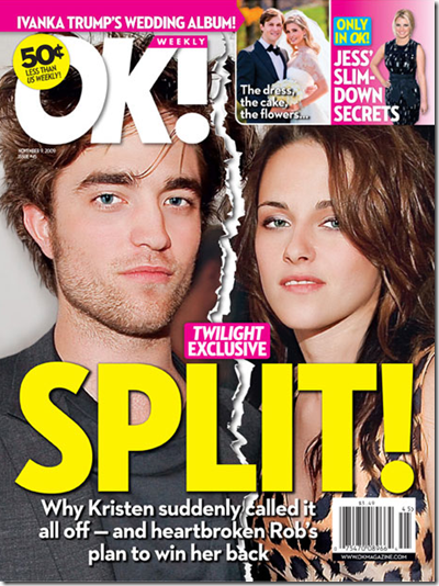 Robert Pattinson Kristen Stewart Breakup