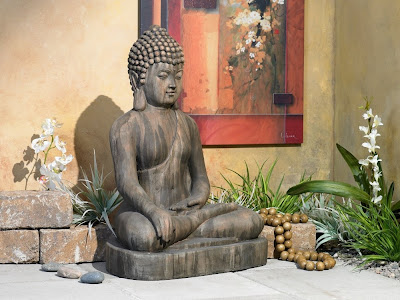 Nice Sitting Buddha Garden Statue 