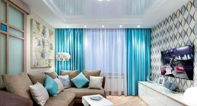 Classy window curtains for living room along with living room tv wall decoration ideas