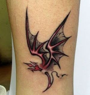 Tribal Tattoo on Ankle