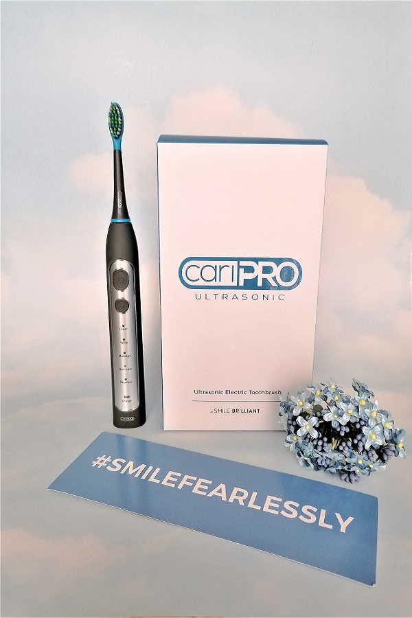 Review: cariPRO Electric Toothbrush by Smile Brilliant (plus Giveaway!)